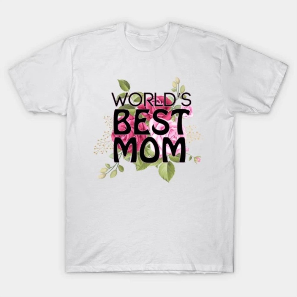 Mothers Day Gift World’s best mom shirt SIze L